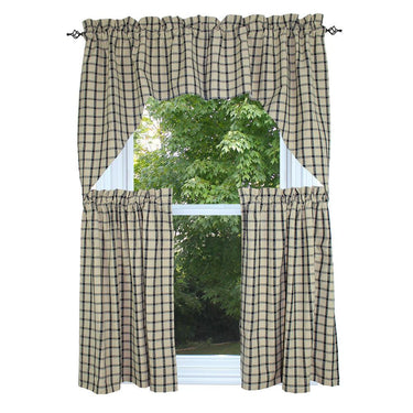 Langford - Black Tan Swag SW600011 - The Fox Decor